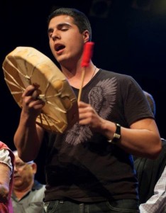 Jeremy Dutcher_Drumming